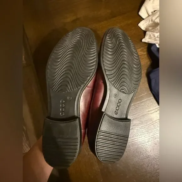 ECCO Leather Loafer SIZE 8.5 - Picture 5 of 12